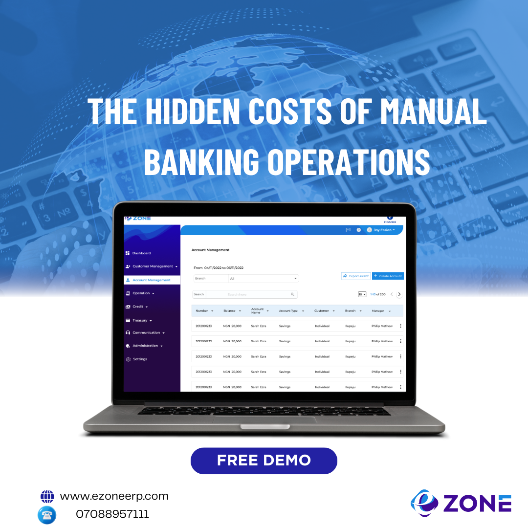 The Hidden Costs of Manual Banking Operations – How Automation Saves Time & Money